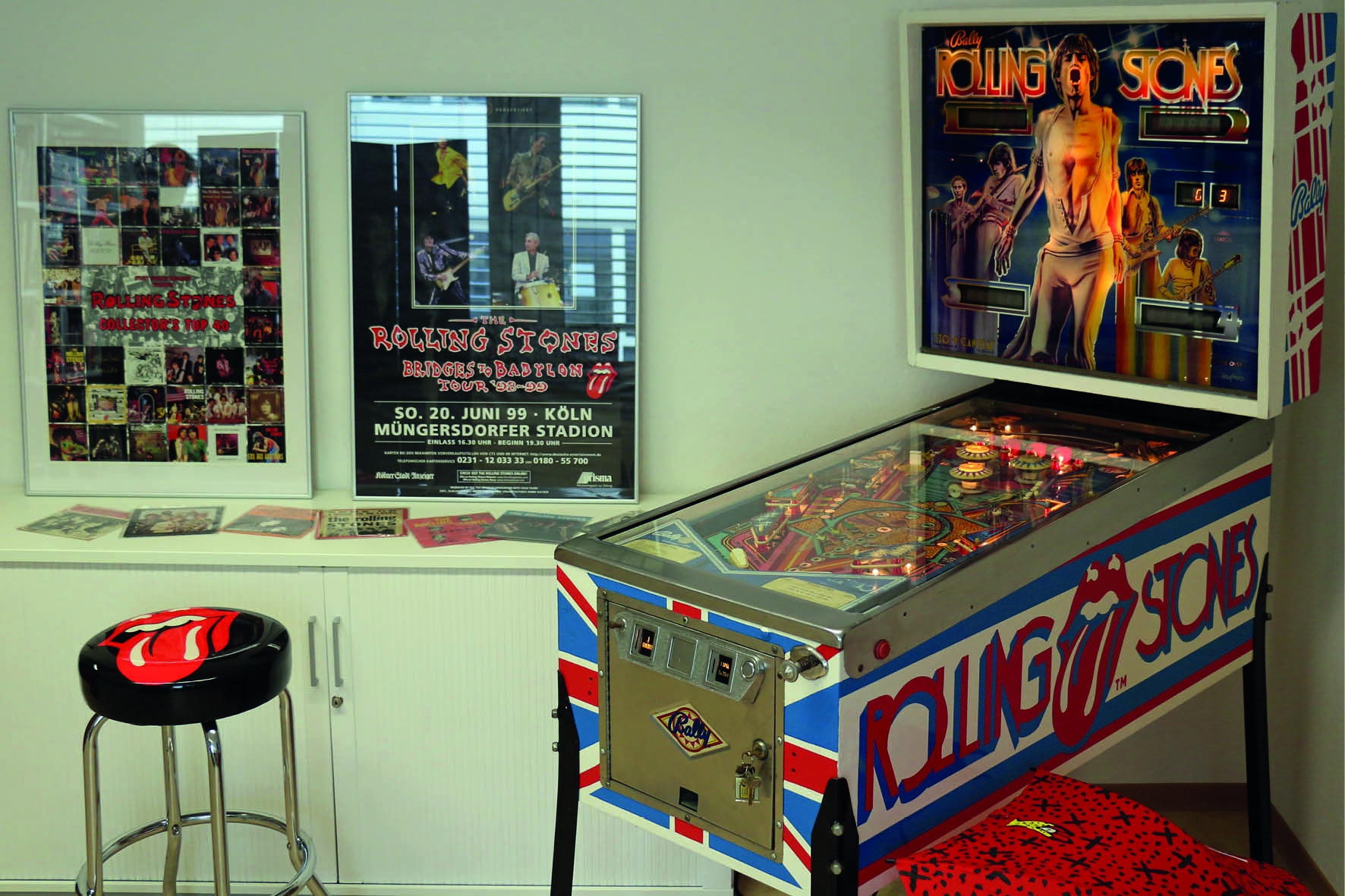 Rolling Stones Pinball, Photo: Sandra Meyndt