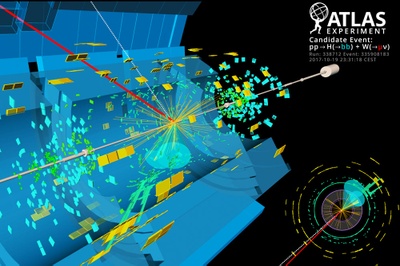 Most frequent decay of the Higgs particle detected 