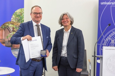 Lars P. Feld Receives University Medal