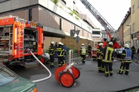 Brand in der UB am Platz der Universität – keine Verletzten unter den Mitarbeiterinnen und Mitarbeitern