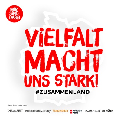 Universität Freiburg beteiligt sich an Kampagne „#Zusammenland – Vielfalt macht uns stark“