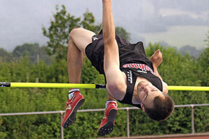 Der Leichtathlet Matthias Knittel bekommt den Preis des Allgemeinen Hochschulsports